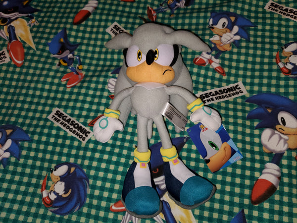 Sonic Plush Toys Silver GE Silver Hedgehog Blaze Cat Mephiles Dark