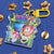 2" Classic Chaotix Vector Espio Charmy Holographic Acrylic Charm Keychain