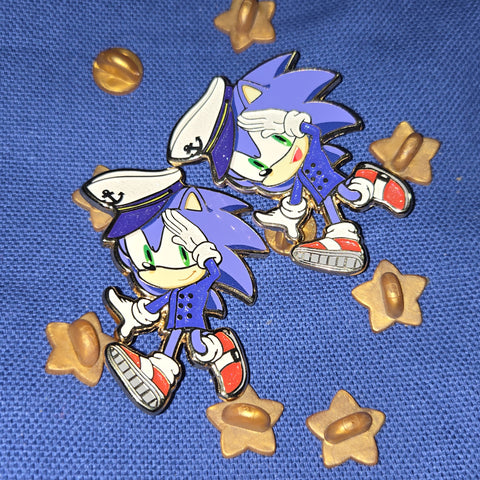 2" Captain Sonic TMoStH [Enamel Pin]