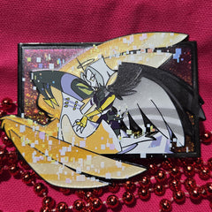 3.75" Adam Lute APPARITION Guitarspear Gravity Hazbin Hotel [Enamel Pin]