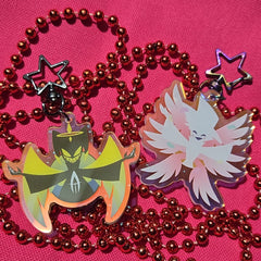 2.25" Adam Lucifer Storybook Hazbin Hotel [Acrylic Charm]