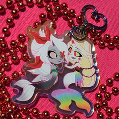 2.25" Mermaid Chaggie Charlie Vaggie [Acrylic Charm]
