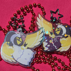 2.25" Adam Battle Hazbin Hotel [Acrylic Charm]