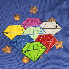 1.25" Chaos Emerald Gems [Enamel Pin]