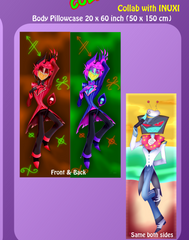 Alastor Vox Hazbin Hotel [Dakimakura]
