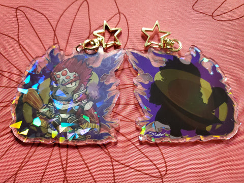 3" Ganondorf Holographic Acrylic Keychain