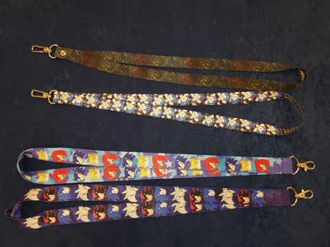 Sonic Inspired Lanyards