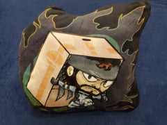 12" Solid Snake Plush Pillow