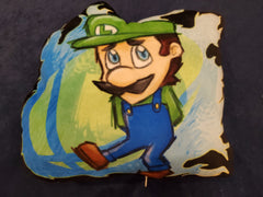 12" Luigi Plush Pillow