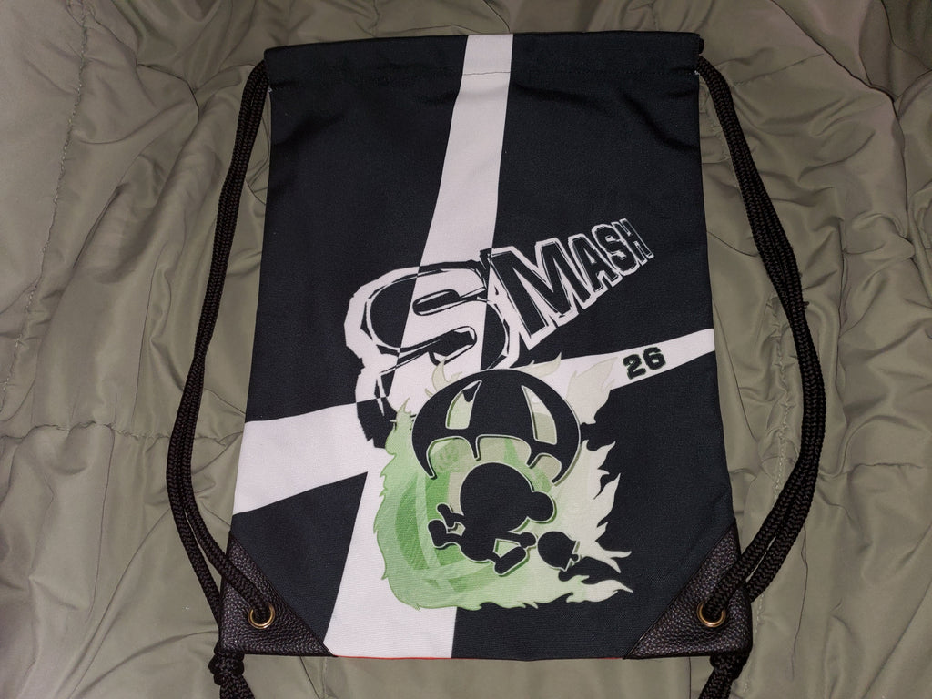 gears of war messenger bag 17" Mr. Game & Watch Drawstring Bag – Hidden Palace Games