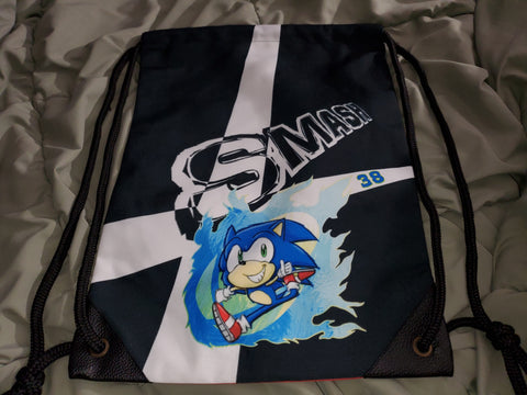 17" Sonic (Smash ver.) Drawstring Bag