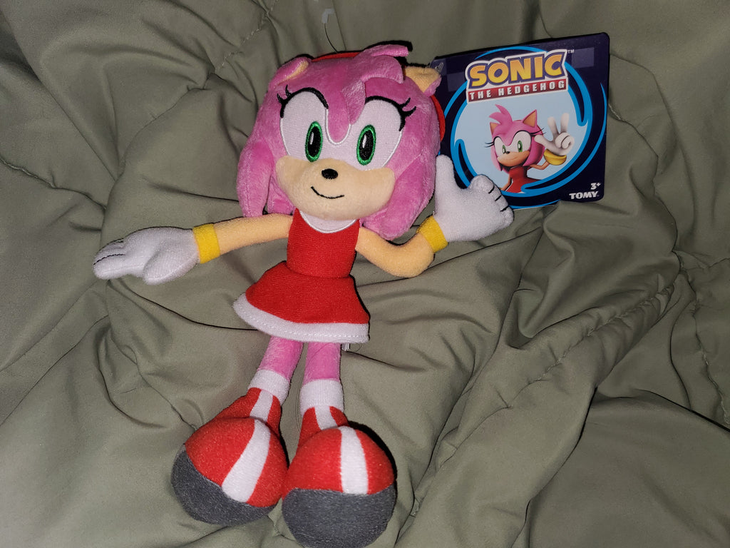 Modern Amy Rose Plush Tomy Hidden Palace Games Modern Amy Rose Plush Tomy Hidden Palace Games