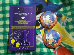 1.5" Classic Sonic Pinback Button