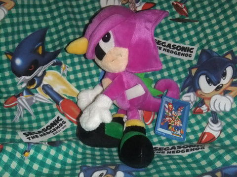 Espio Plush (replaced tag barb) [StF]